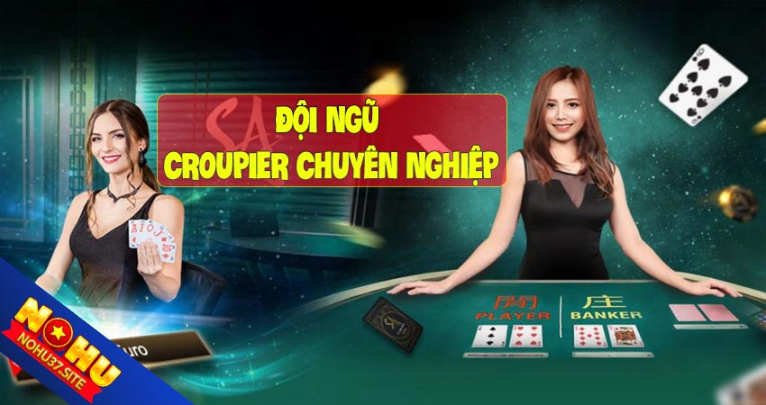 Đội ngũ croupier chuyên nghiệp